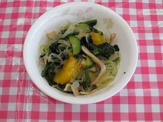 春雨の酢の物の写真