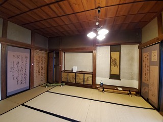 旧小田切家住宅の室内の画像