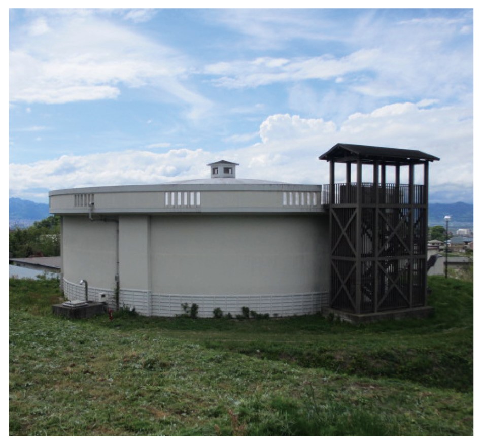 円柱状の建物