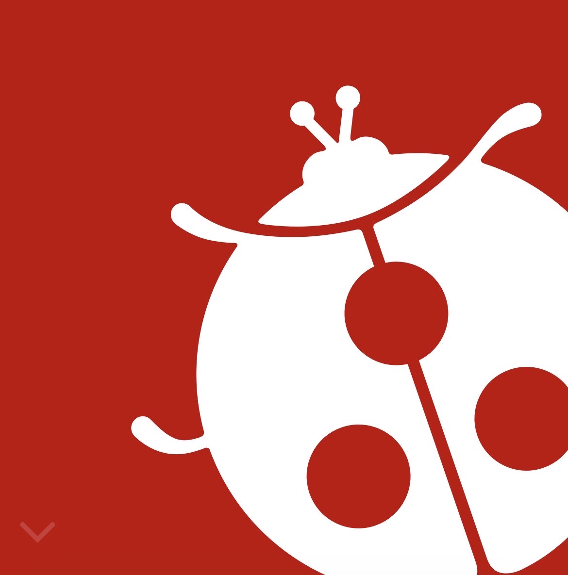 有限会社サンライズのロゴマーク(てんとう虫)