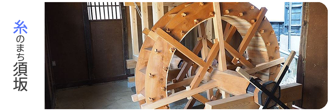 バナー画像。糸のまち須坂をめぐるコースへリンク