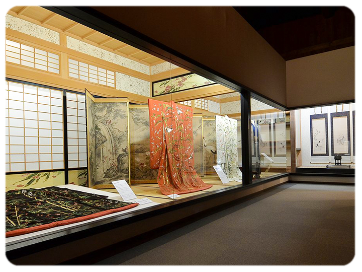 田中本家博物館展示室の写真