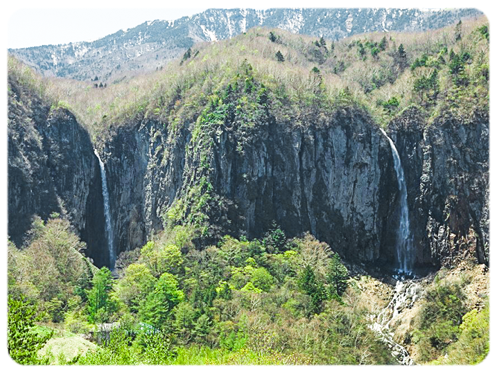 米子大瀑布の写真。