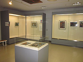 展示されている作品の写真