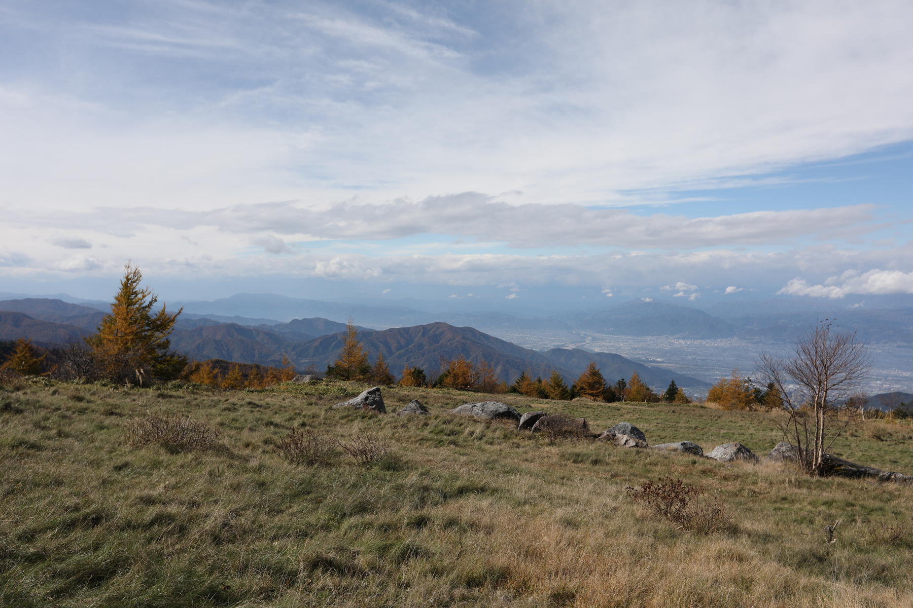 大平からの景色