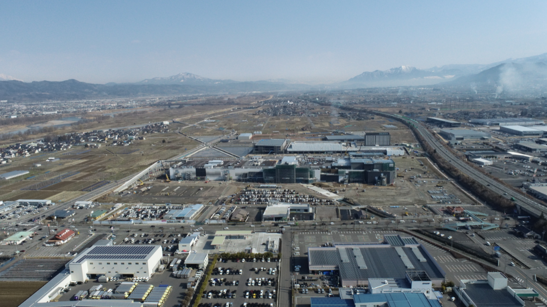 観光集客施設用地・物流関連産業施設用地の2025年3月時点の写真。