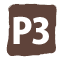 P31 エリアマップでP3となっている駐車場