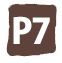 P7 エリアマップでP7となっている駐車場