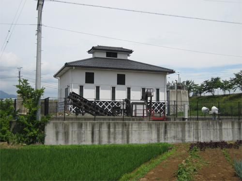 中島排水機場の外観の写真