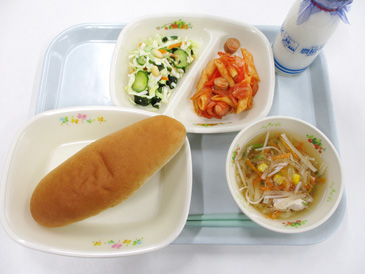 12月25日の給食の写真