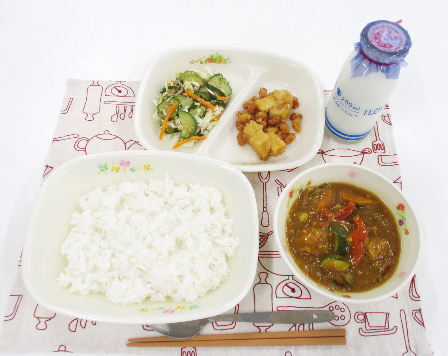 最優秀賞を受賞した献立の写真