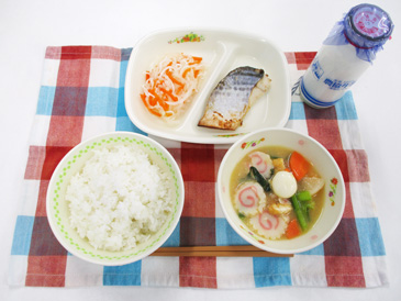 令和8年1月9日の中学校の給食の写真