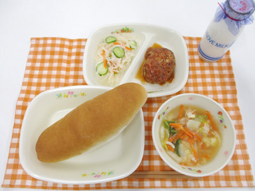令和8年1月13日の中学校の給食の写真
