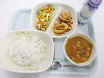 令和8年1月16日の小学校の給食の写真
