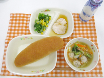1月20日の中学校の給食の写真