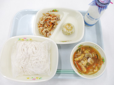 令和8年1月22日の小学校の給食の写真