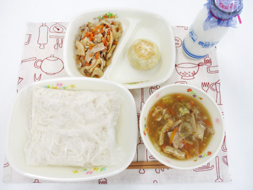 令和8年1月22日の中学校の給食の写真