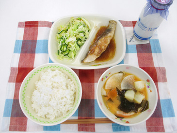 令和8年1月23日の中学校の給食の写真