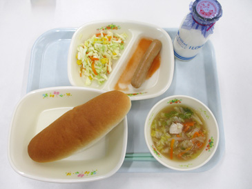 令和8年1月27日の小学校の給食の写真