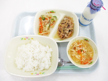 令和8年1月30日の小学校の給食の写真