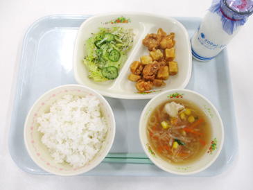 令和8年2月2日の小学校の給食の写真