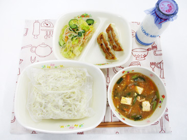 令和8年2月5日の中学校の給食の写真