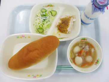 令和8年2月10日の小学校の給食の写真