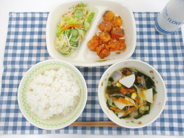 令和8年2月18日の中学校の給食の写真