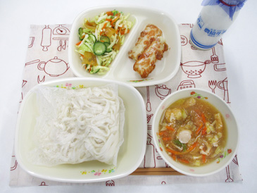 令和8年2月19日の中学校の給食の写真