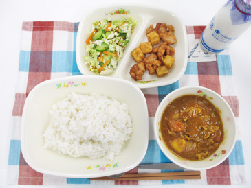 令和8年4月17日の中学校の給食の写真