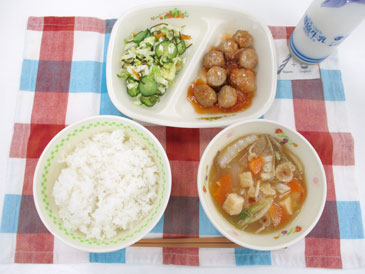 令和8年5月1日の中学校の給食の写真