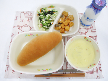 令和8年7月9日の中学校の給食の写真