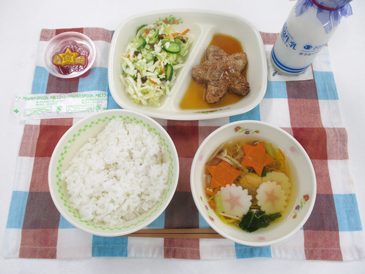 令和8年7月10日の中学校の給食の写真