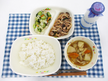 令和8年7月22日の中学校の給食の写真
