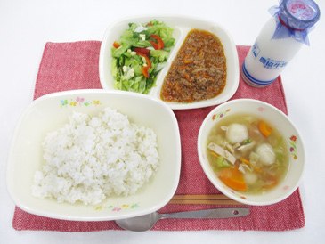 令和8年8月31日の中学校の給食の写真