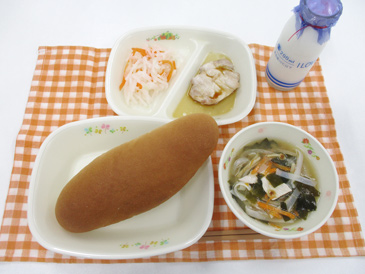 令和8年9月1日の中学校の給食の写真