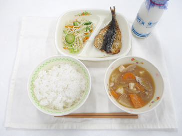 令和8年9月4日の中学校の給食の写真