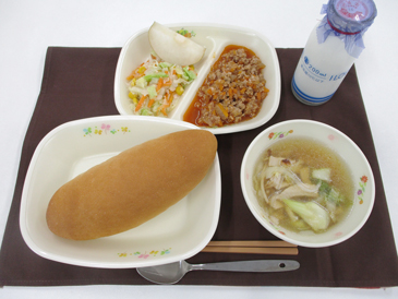 令和8年9月10日の中学校の給食の写真