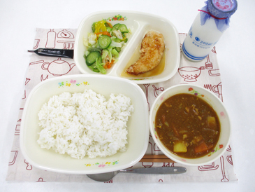 令和8年9月11日の中学校の給食の写真