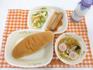 令和8年9月15日の中学校の給食の写真