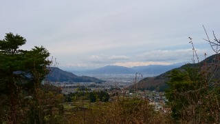 山から見た風景の写真