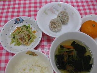 給食の画像