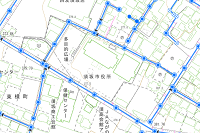 下水道台帳図マップの画像