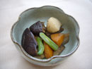 秋野菜の煮物の写真